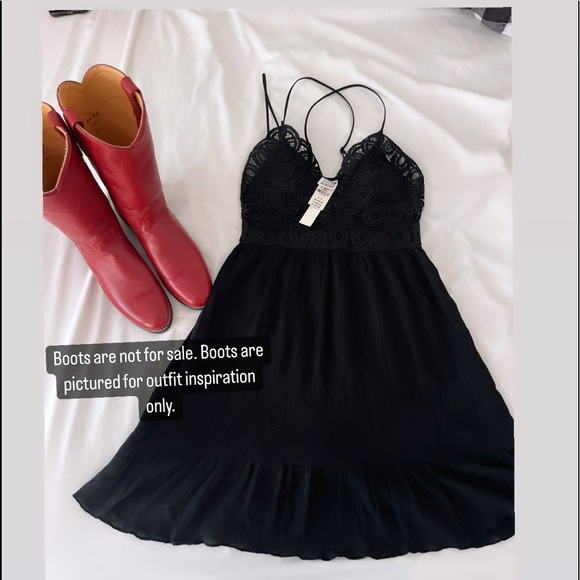 ❣️ PINK Victoria’s Secret - Black Dress ❣️ - Picture 7 of 7